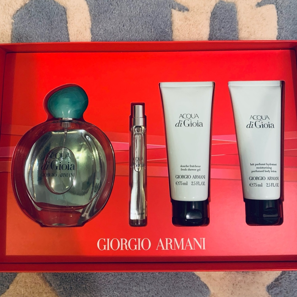 NIB Armani Acqua di Gioia set